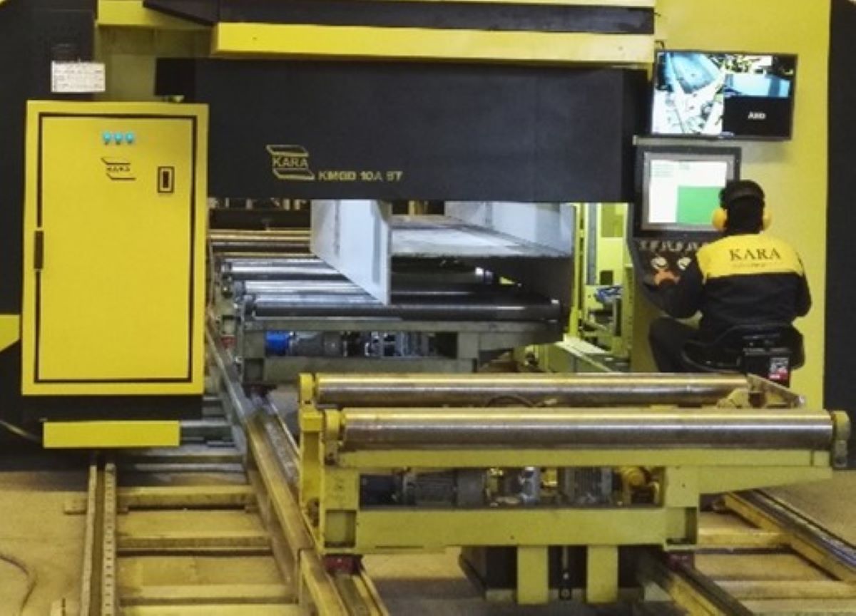 CNC H-Beam Drilling Machine