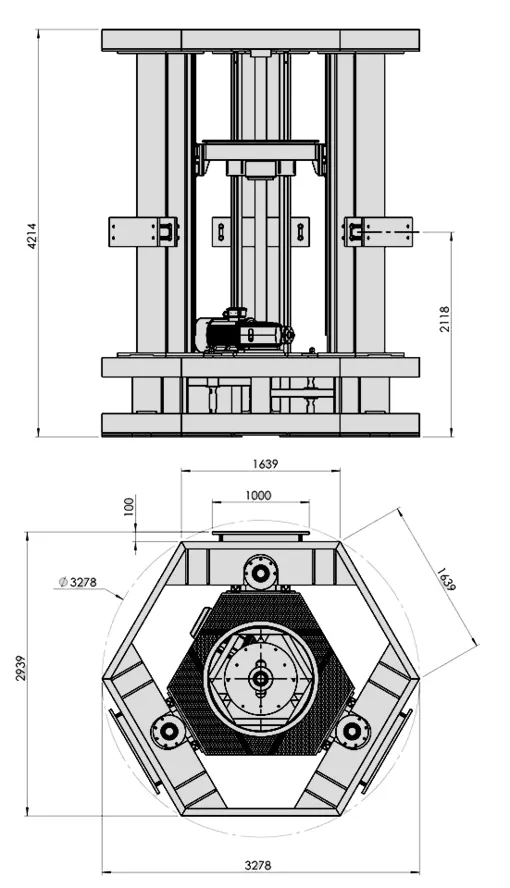 Vertical Turbine Assembly Elevator Machine