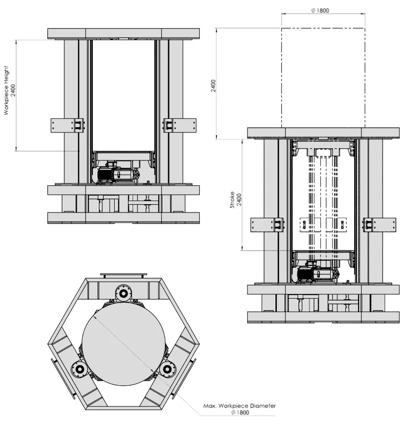 Vertical Assembly Elevator Machine Applications