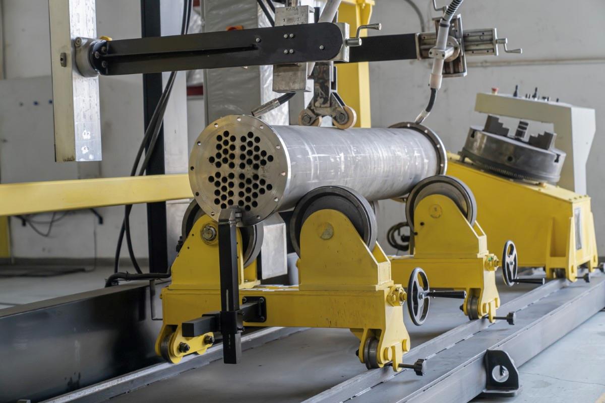 Tube sheet to Pipe welding machine