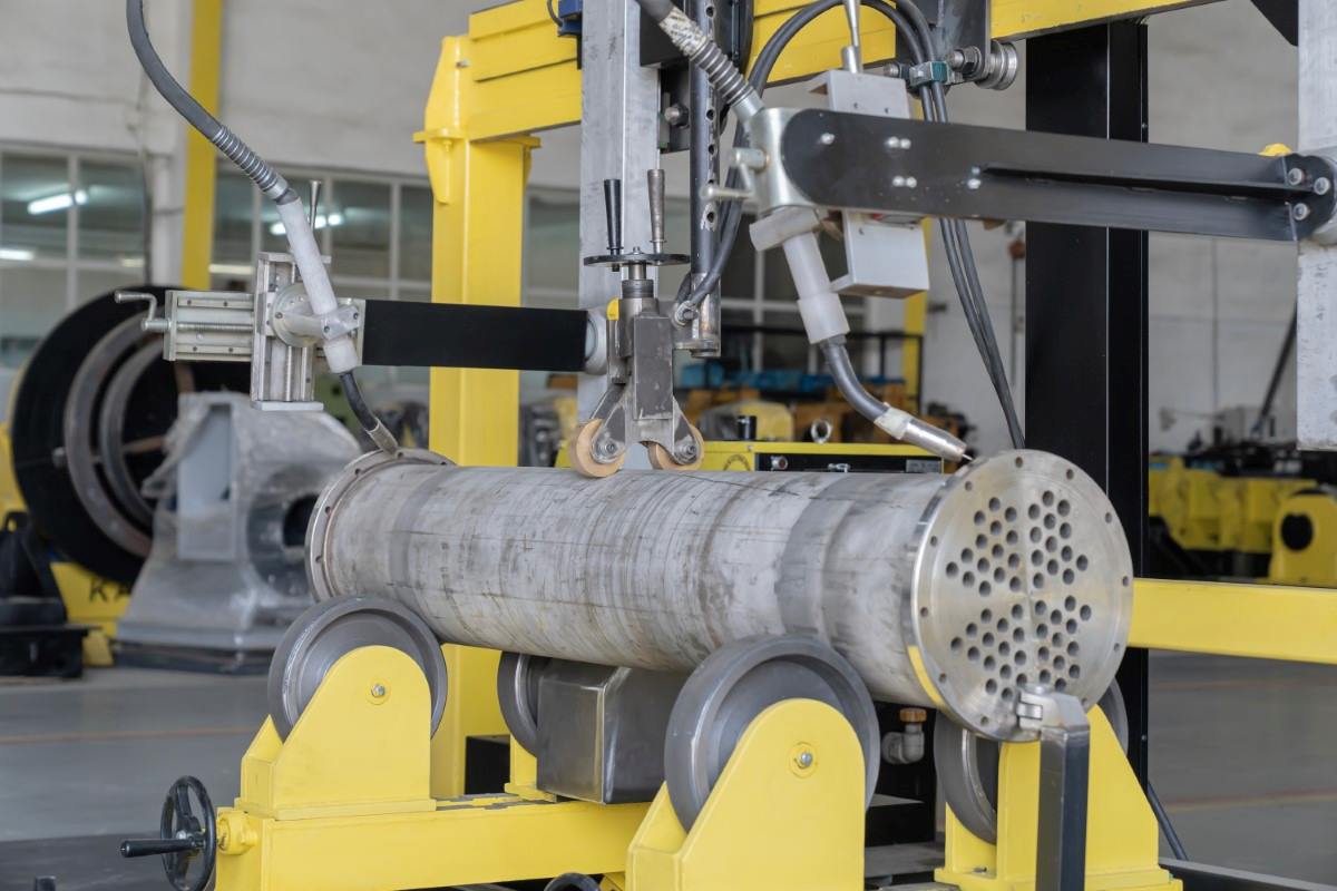 Tube sheet to Pipe welding machine