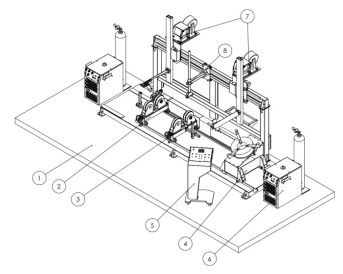 Features of the Tube Sheet to Pipe Welding Machine