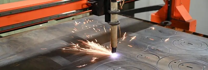 plasma cutting work